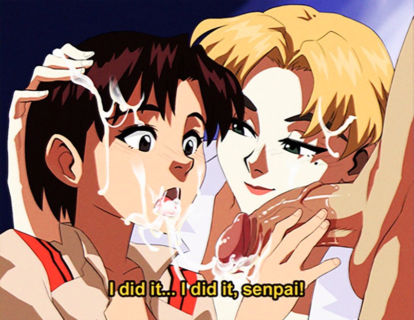 akagi ritsuko and ibuki maya (neon genesis evangelion) drawn by dirty_ero