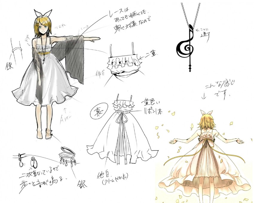 kagamine rin (vocaloid and 1 more) drawn by suzunosuke_(sagula)