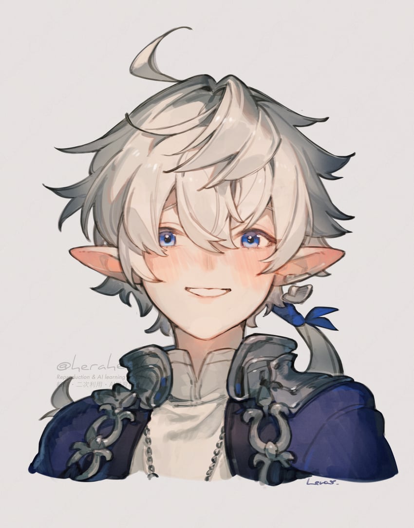 alphinaud leveilleur (final fantasy and 1 more) drawn by herayoshi