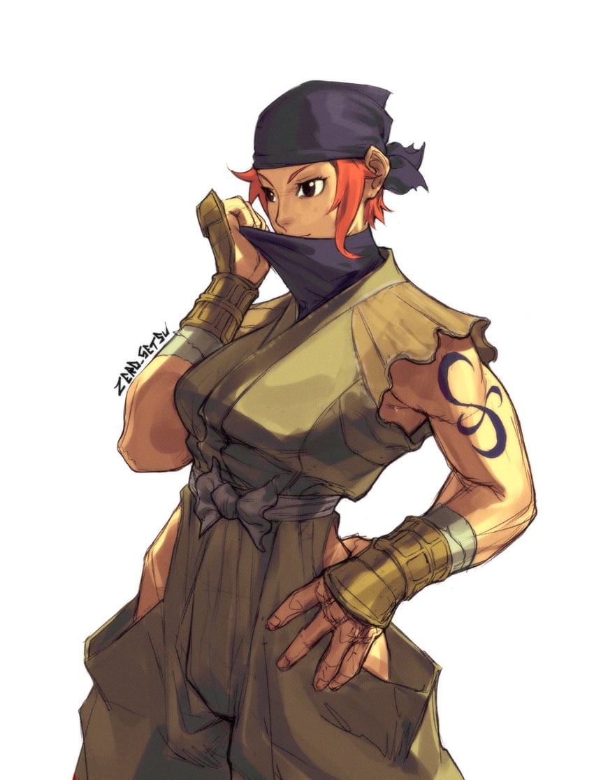 nami and ibuki (one piece and 2 more) drawn by zero_setsu