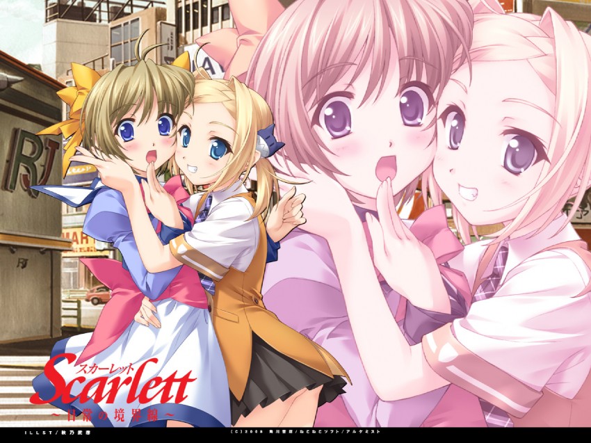 katase yuki and bettou izumi-shizuka scarlett (mizuiro and 1 more) drawn by akino_takehiko