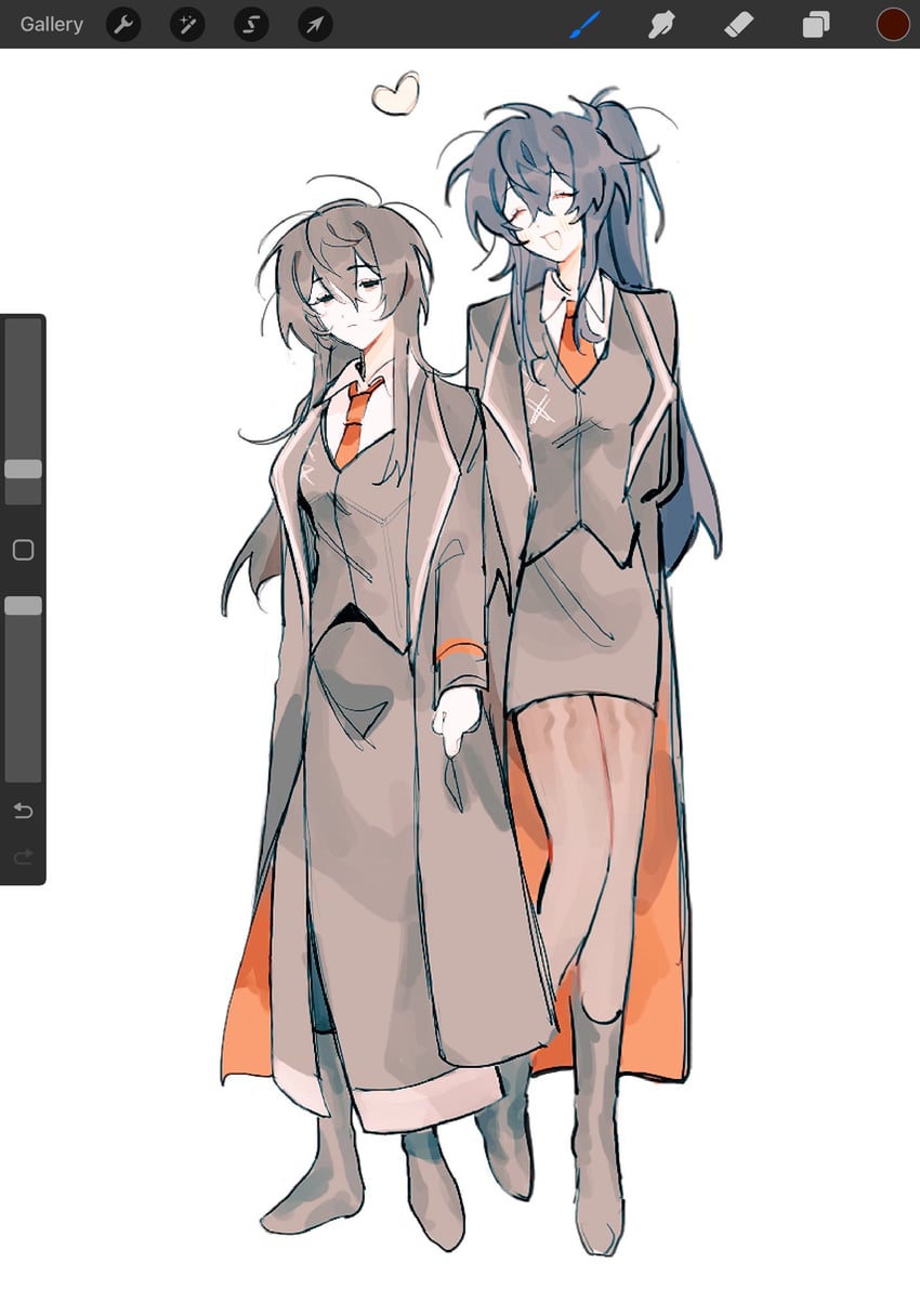 yi sang and hong lu (project moon and 1 more) drawn by akechisu1