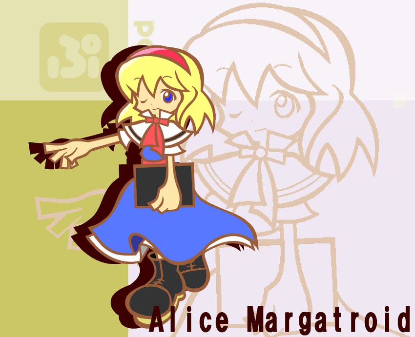 alice margatroid (touhou and 2 more) drawn by y&k
