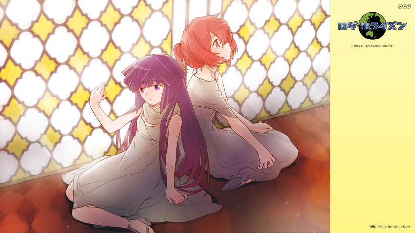 akatsuki and minori (log horizon) drawn by hara_kazuhiro