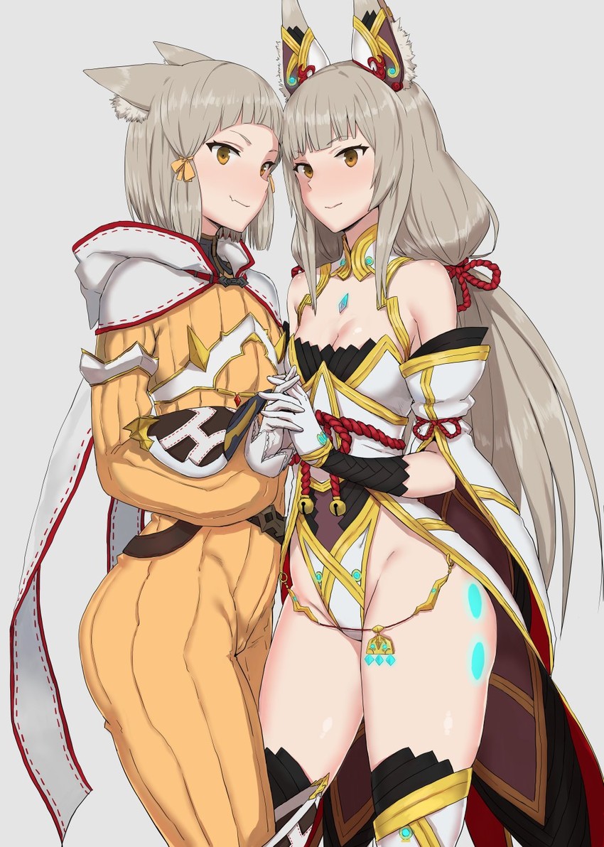 nia (xenoblade chronicles and 1 more) drawn by gomu_(chewinggom)