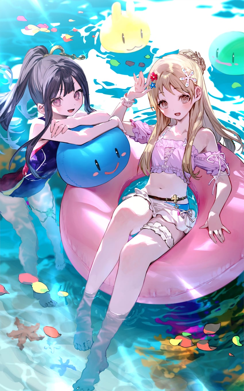 totooria helmold, mimi houllier von schwarzlang, and puni (atelier and 2 more) drawn by bukurote