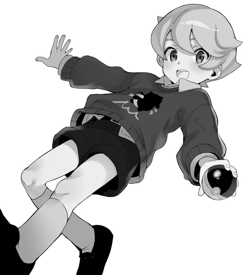 youngster (pokemon and 1 more) drawn by inari_(inariya)