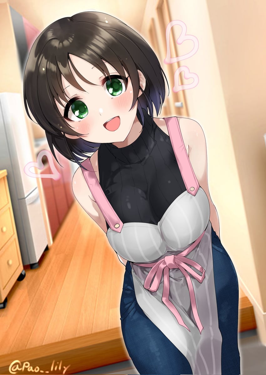 harada miyo (idolmaster and 2 more) drawn by paopao