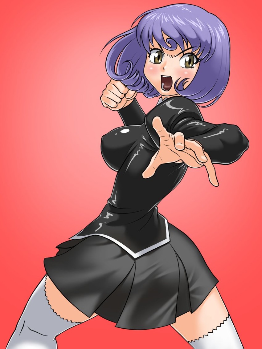 black delmo and black delmo leader (aika and 1 more) drawn by tsuichi