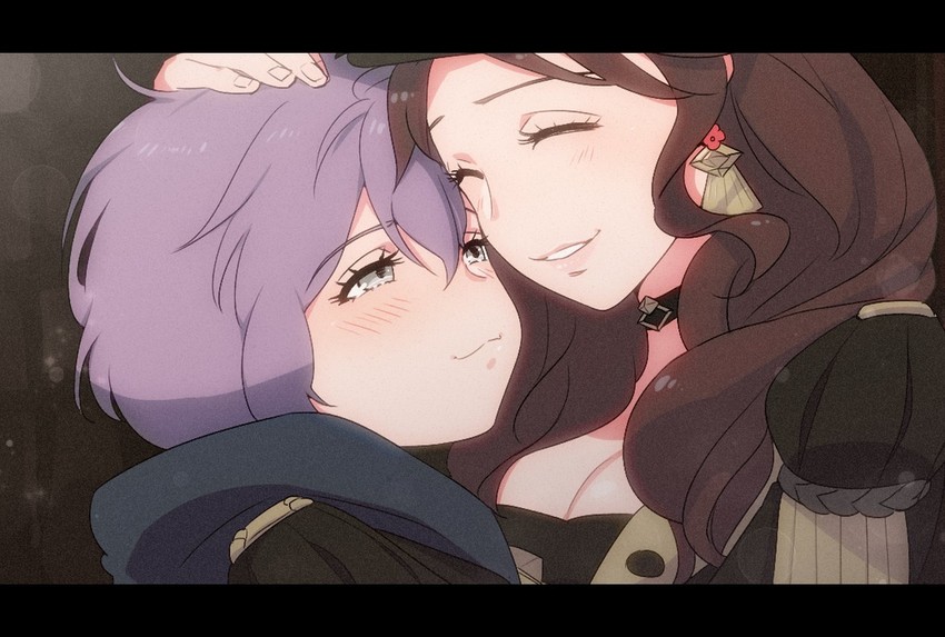dorothea arnault and bernadetta von varley (fire emblem and 1 more) drawn by nichihamueasler