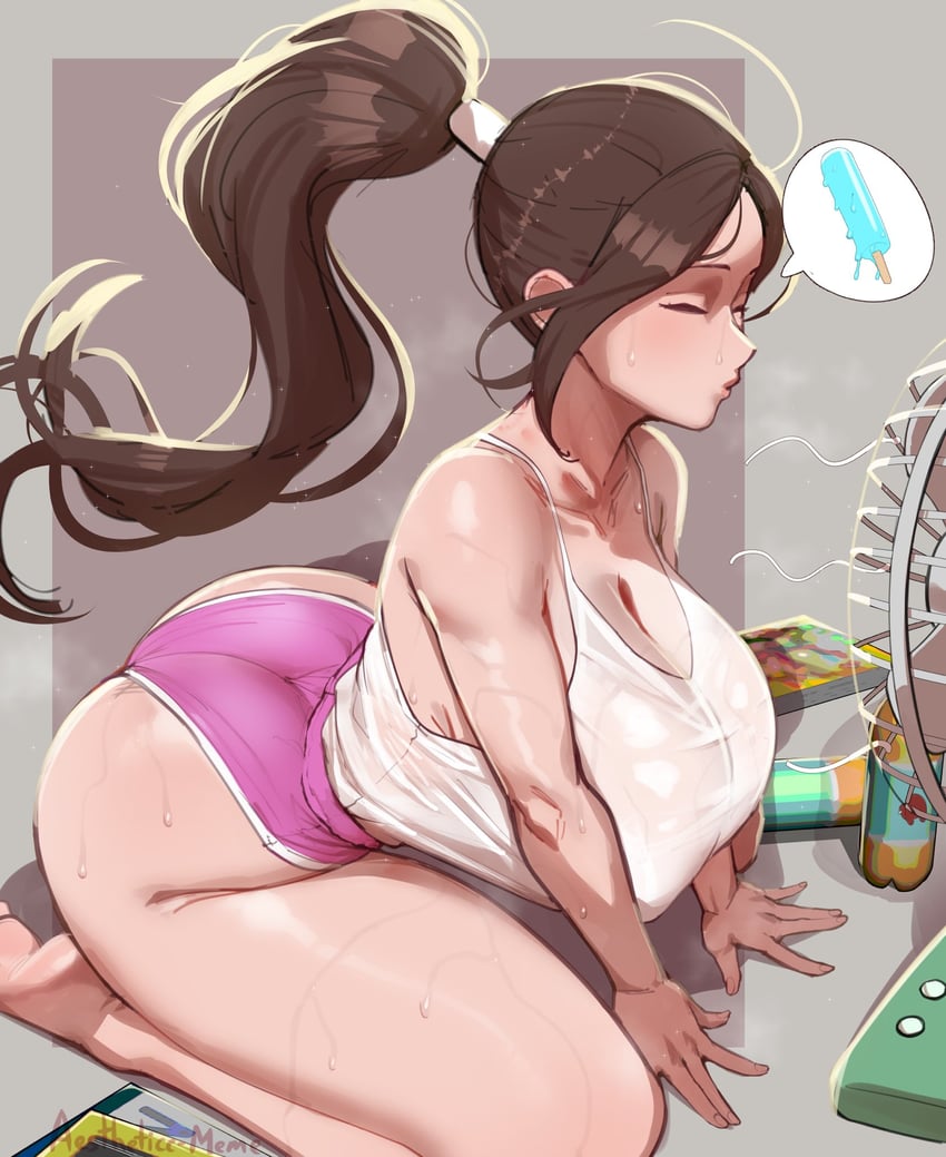 shiranui mai (street fighter and 3 more) drawn by aestheticc-meme