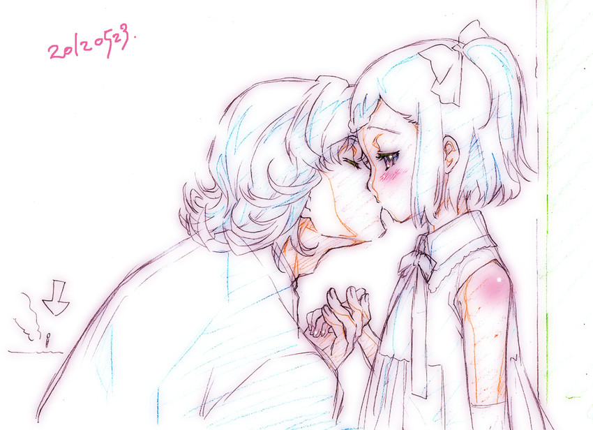 barnaby brooks jr., kaburagi t. kotetsu, and kaburagi kaede (tiger & bunny) drawn by nishida_asako