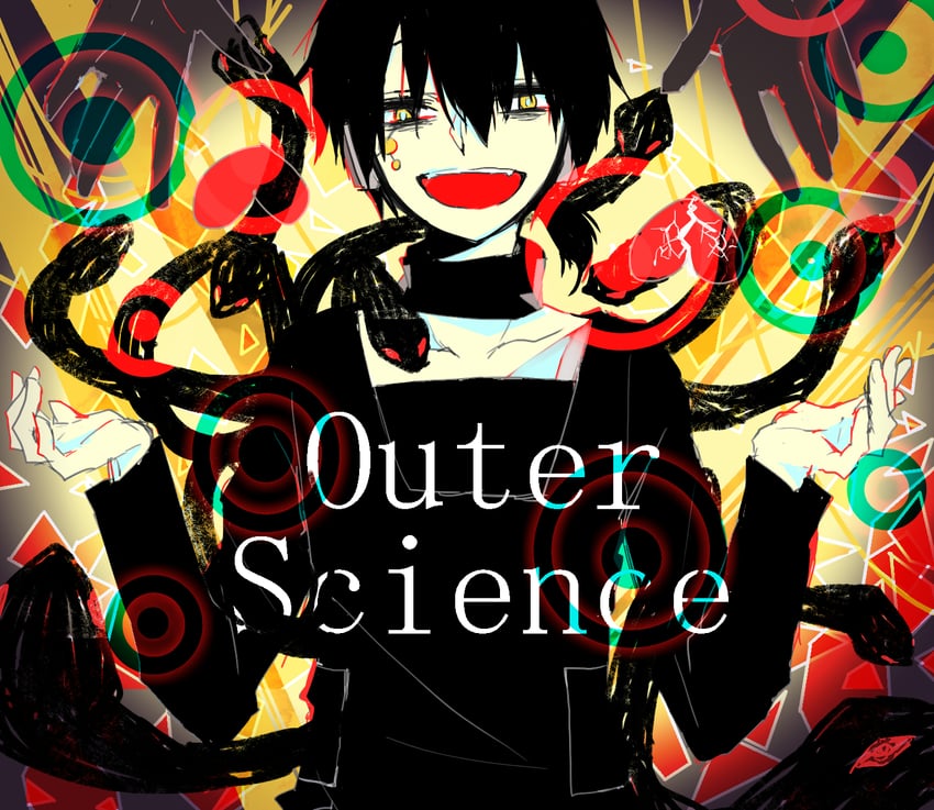konoha and dark konoha (kagerou project and 1 more) drawn by sakanaomoi