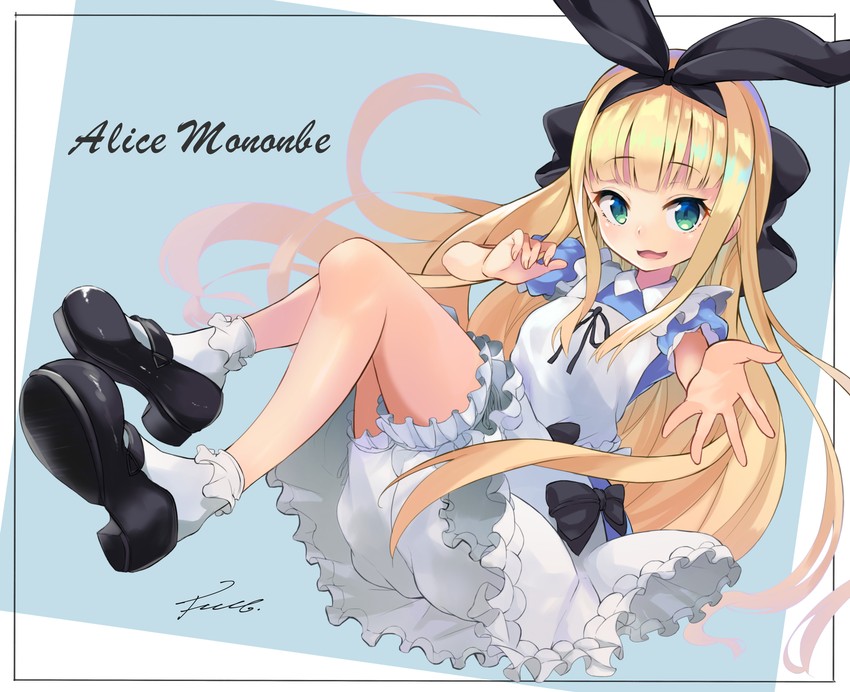 mononobe alice (nijisanji and 1 more) drawn by dark_fuu