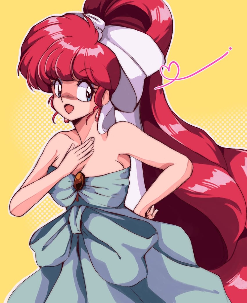 ranma-chan (ranma 1/2 and 1 more) drawn by jenna_(rainynebula)