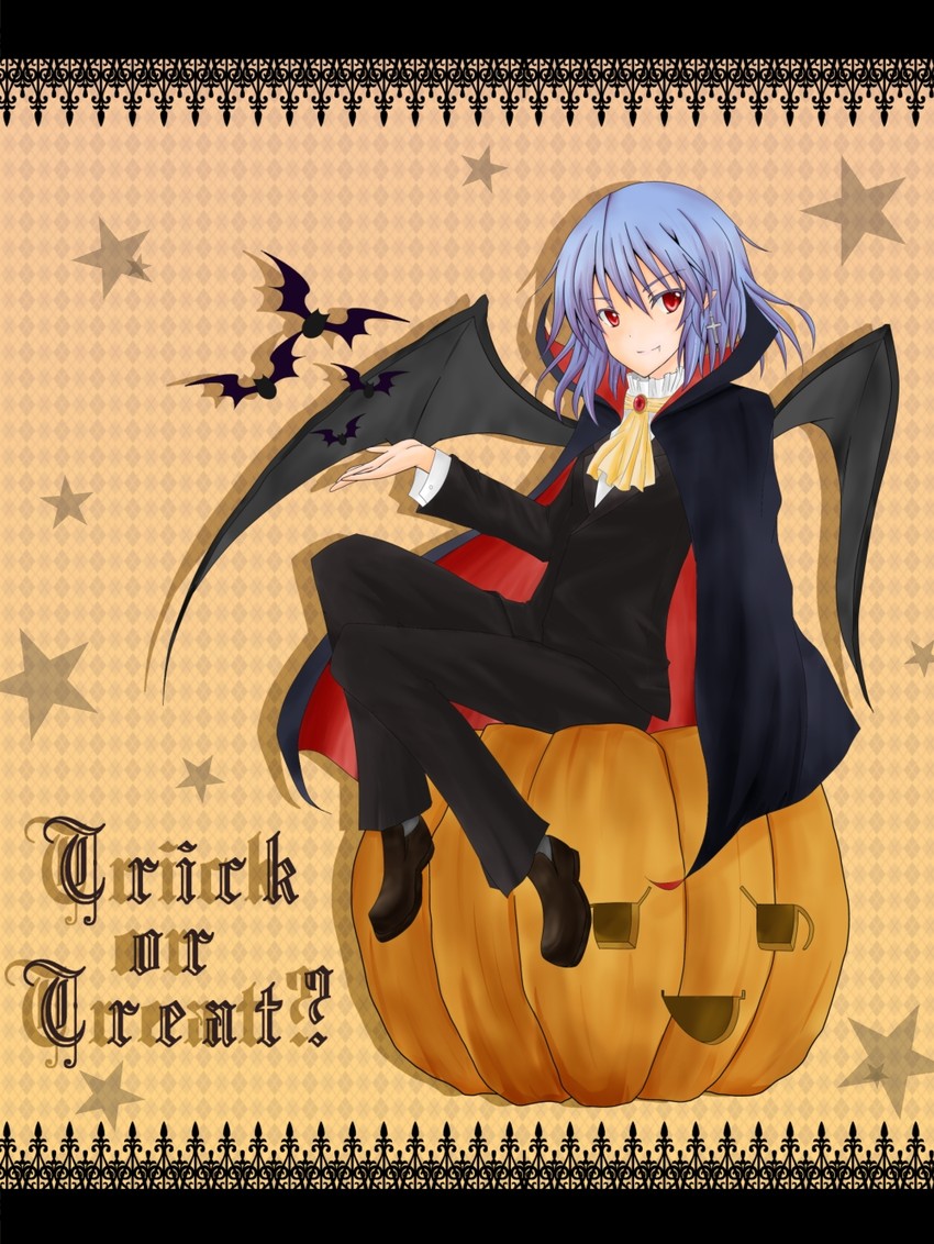 remilia scarlet and dracula (touhou and 1 more) drawn by miya_(aqua)