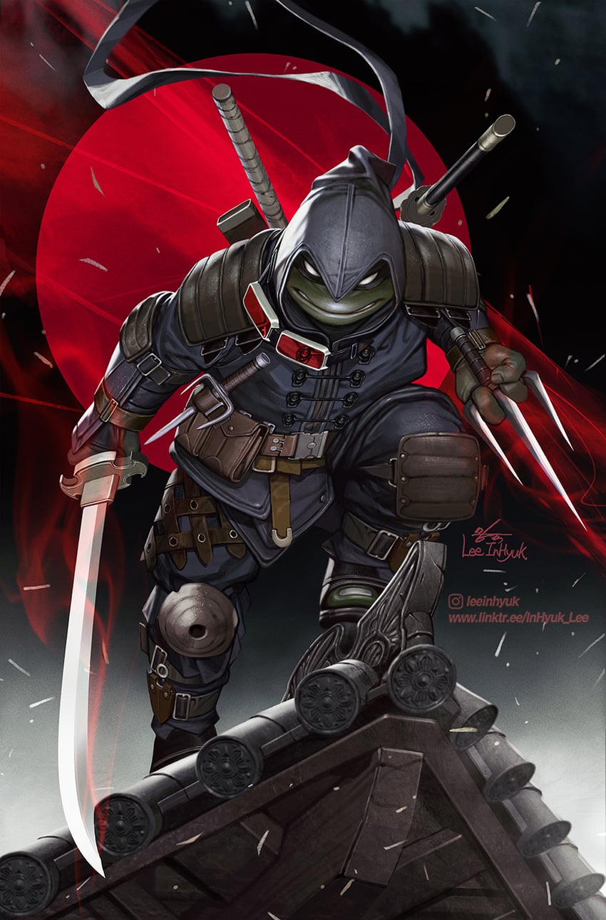 teenage mutant ninja turtles drawn by in-hyuk_lee