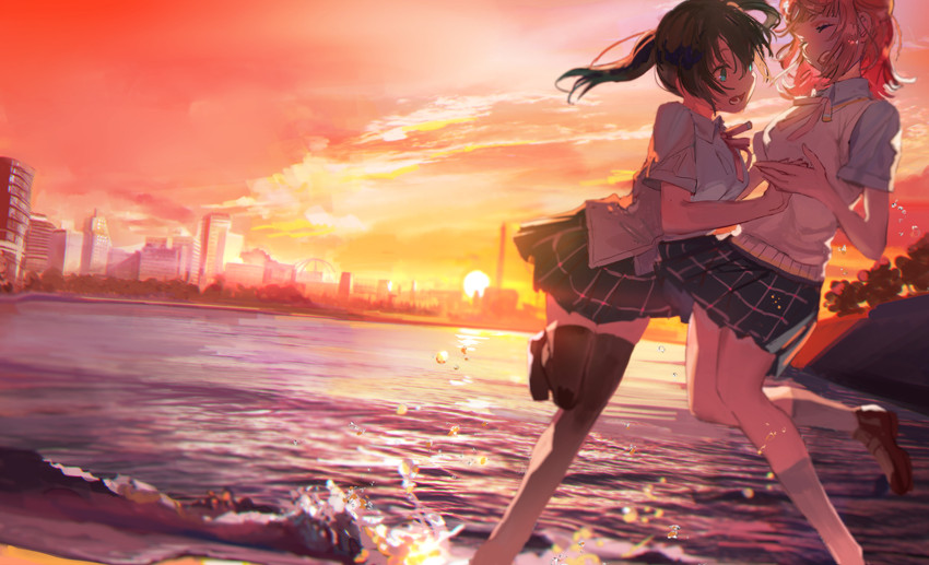 uehara ayumu and takasaki yu (love live! and 1 more) drawn by ubwmitekure