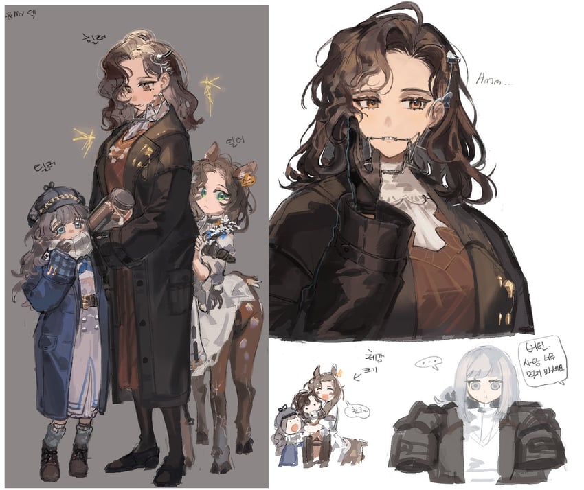 vertin, marcus, tooth fairy, and jessica (reverse:1999) drawn by ing_(ing205509)