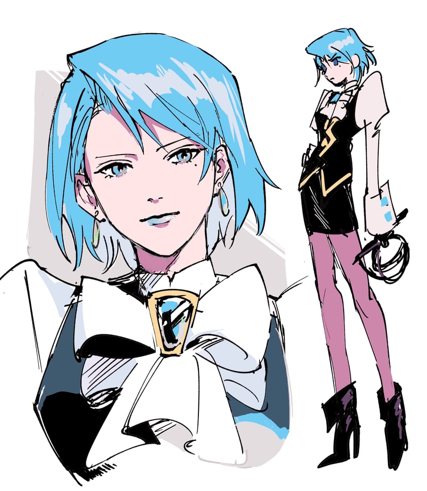 franziska von karma (ace attorney) drawn by reba_(akeruna)