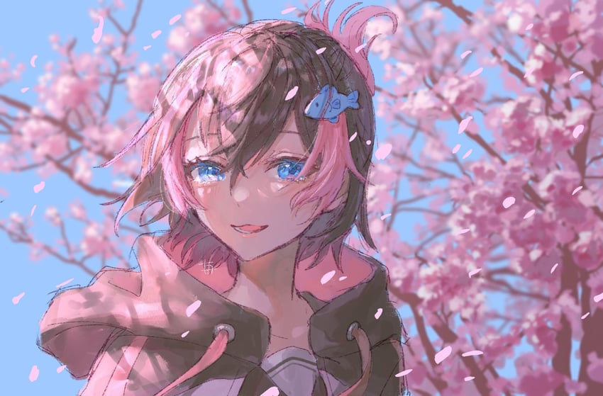 petra gurin (nijisanji and 1 more) drawn by hakobune_noark