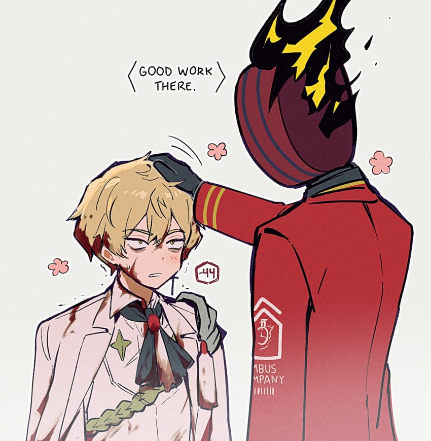 sinclair and dante (project moon and 1 more) drawn by 70miho