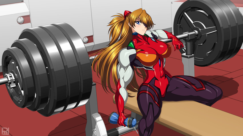 souryuu asuka langley (neon genesis evangelion and 2 more) drawn by ren_(tainca2000)