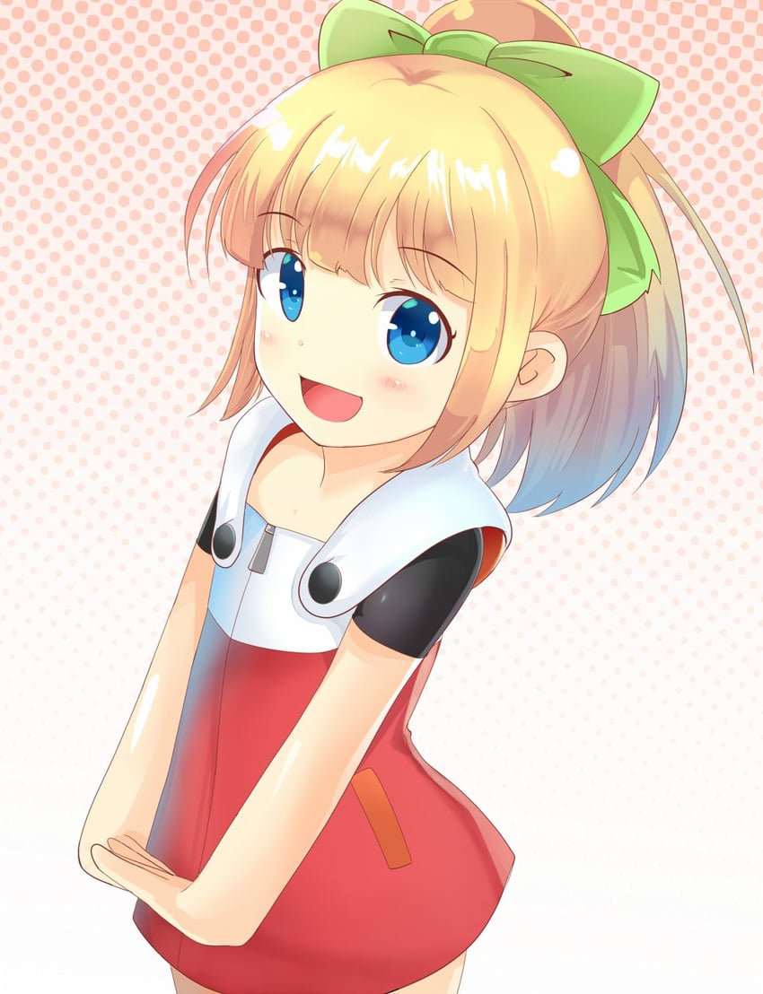 roll (mega man and 1 more) drawn by aru_(arudes)