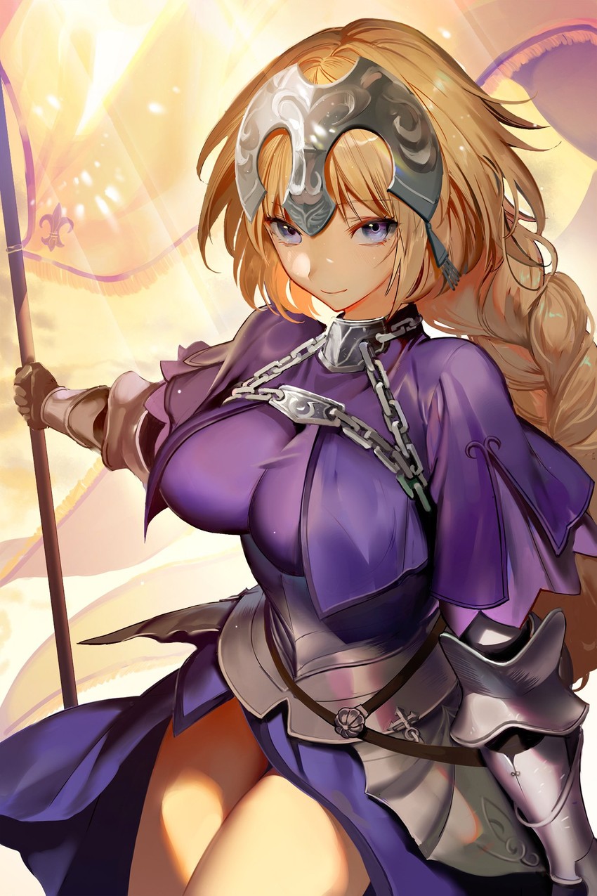 jeanne d'arc (fate and 2 more) drawn by shycocoa