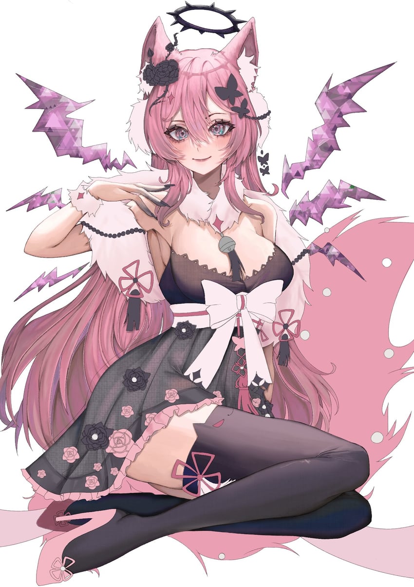 yuni nya (indie virtual youtuber) drawn by sunpie313