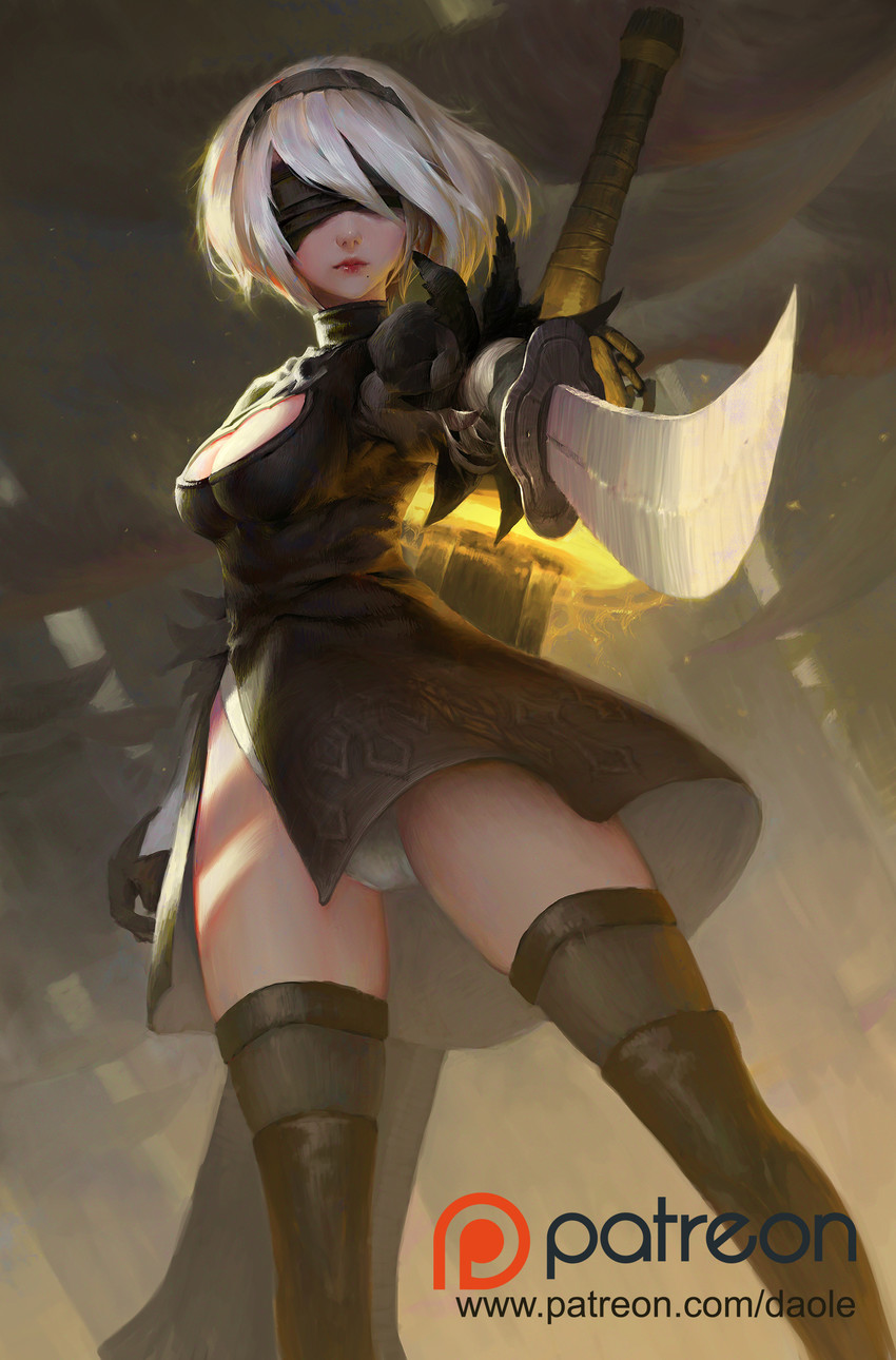 2b (nier and 1 more) drawn by dao_trong_le