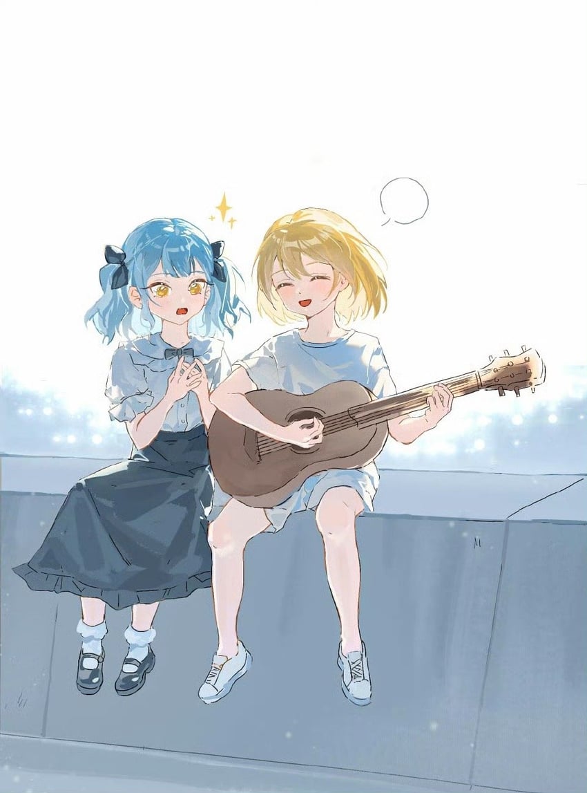 togawa sakiko and misumi uika (bang dream! and 1 more) drawn by inumi_(780956)