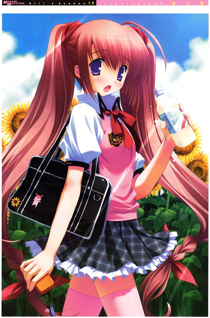 megami magazine and 1 more drawn by ikegami_akane