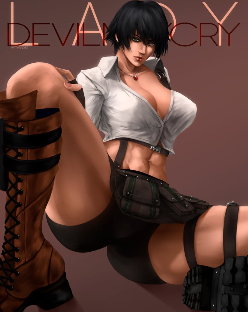 lady (devil may cry and 1 more) drawn by wtparadise
