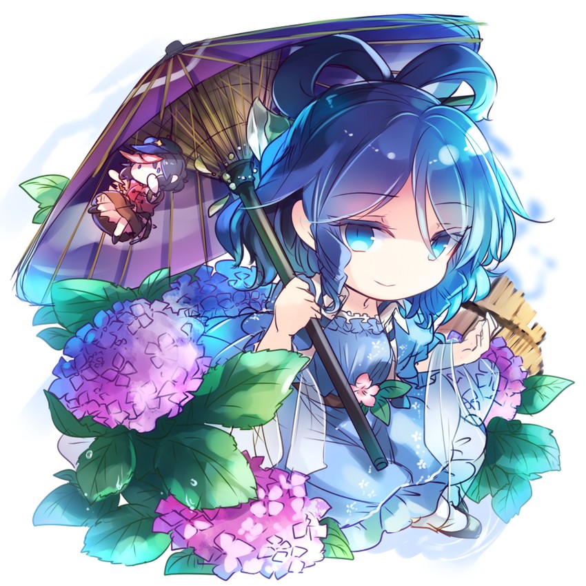 kaku seiga and miyako yoshika (touhou) drawn by kutsuki_kai