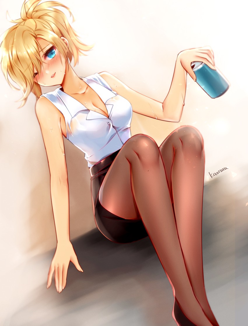 mercy (overwatch and 1 more) drawn by kaoruru_(sakuno2911)