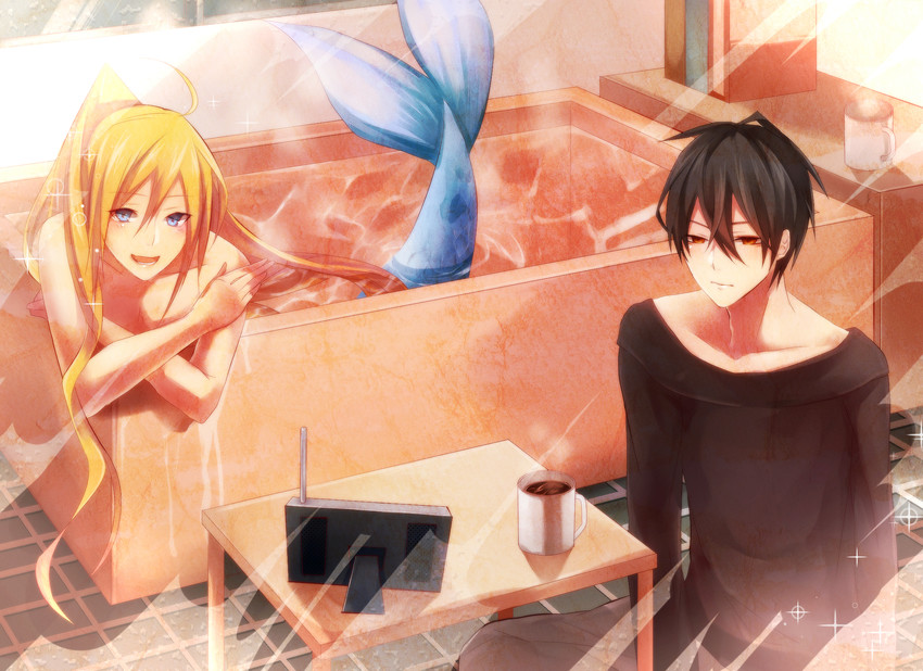 wakasa and tatsumi (orenchi no furo jijou) drawn by sakiryo_kanna