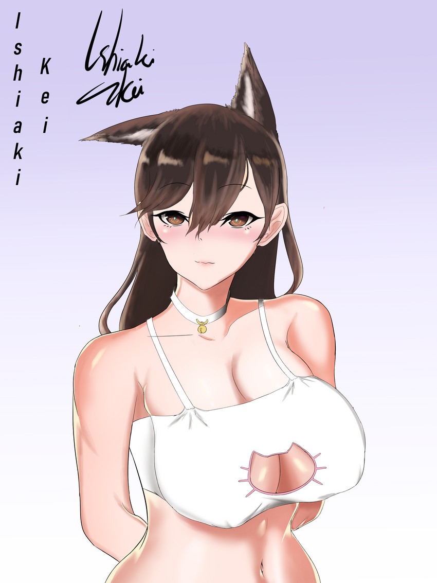 atago (azur lane) drawn by kei_ishiaki