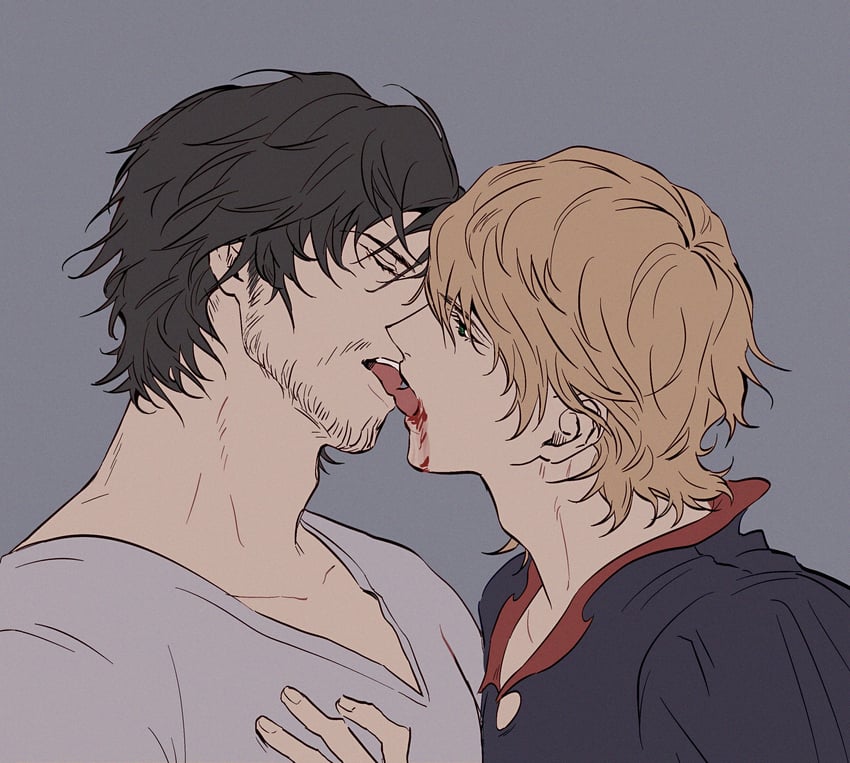 clive rosfield and joshua rosfield (final fantasy and 1 more) drawn by riri0114