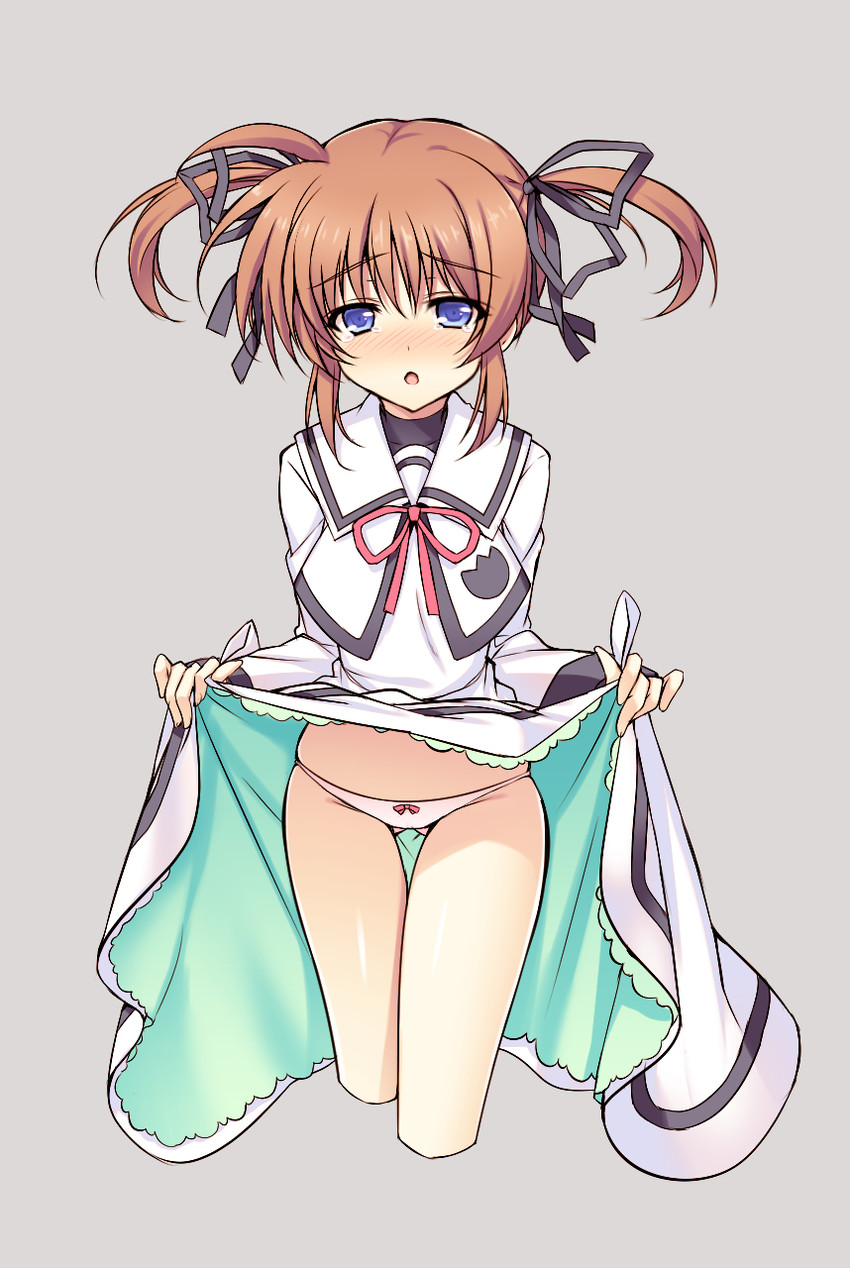 takamachi nanoha (lyrical nanoha and 1 more) drawn by raiou
