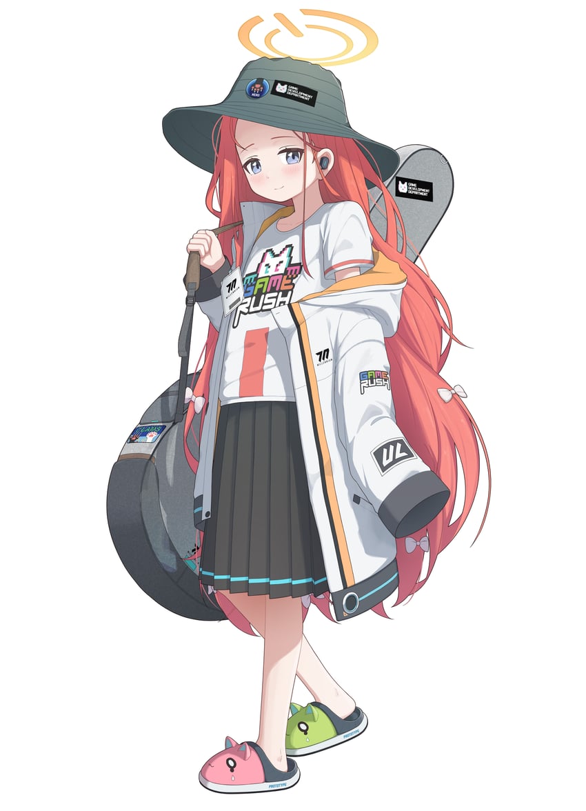 yuzu (blue archive) drawn by dsfr
