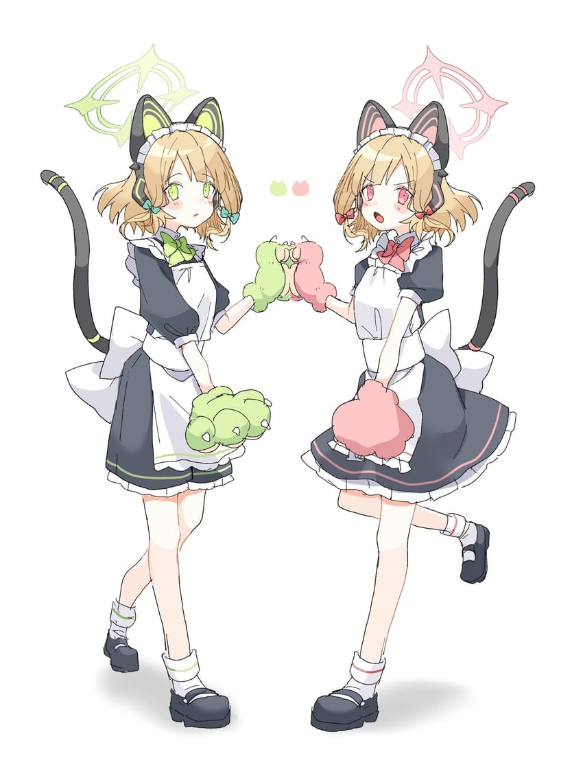 momoi and midori (blue archive) drawn by sentouryoku_5