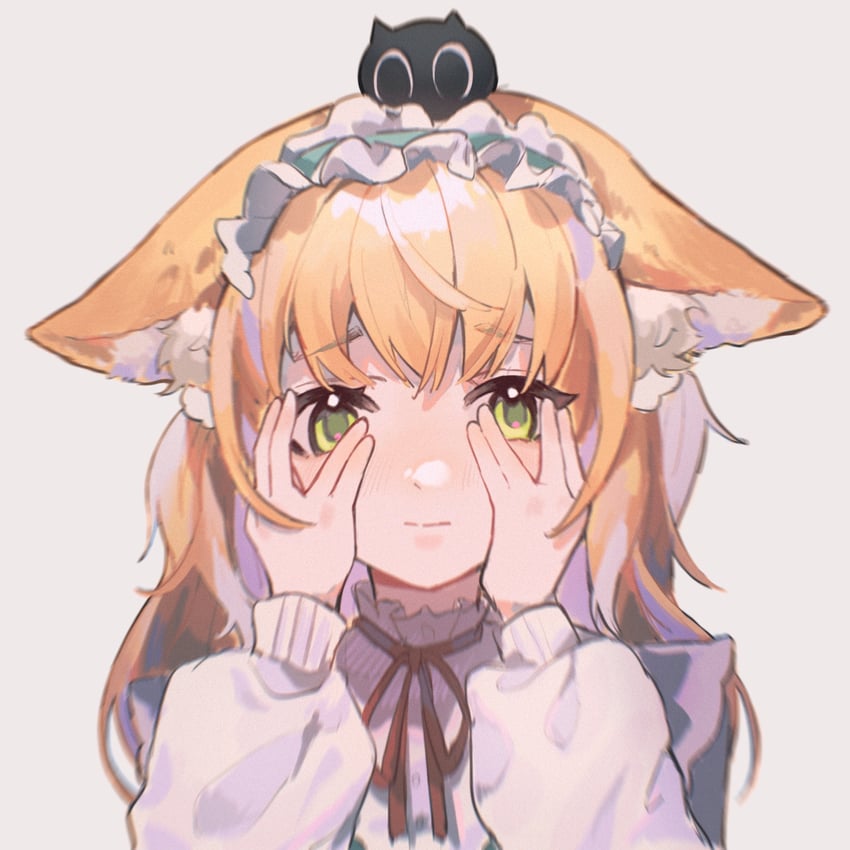 suzuran and heixiu (arknights and 1 more) drawn by milkjiangmz