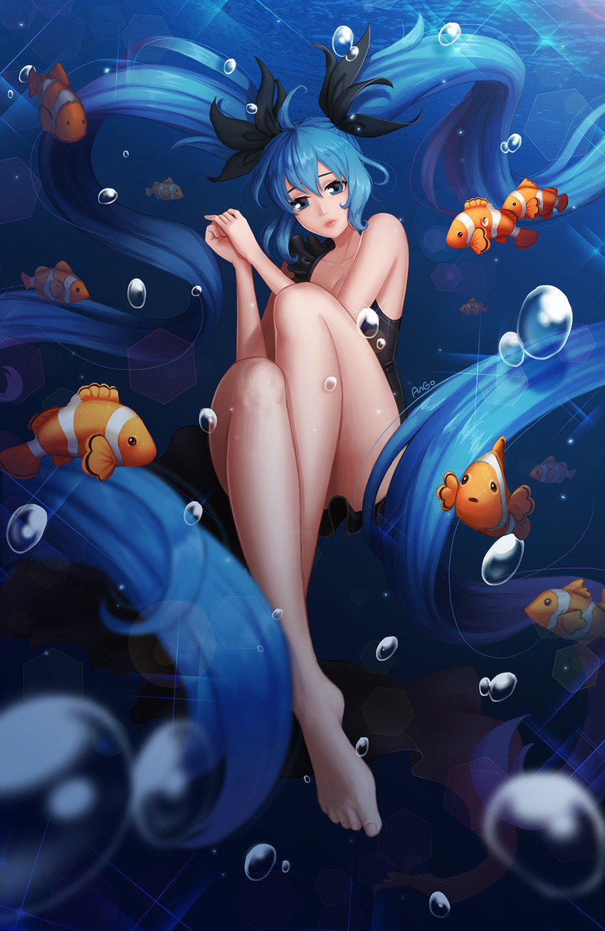 hatsune miku (vocaloid and 1 more) drawn by ankkoyom