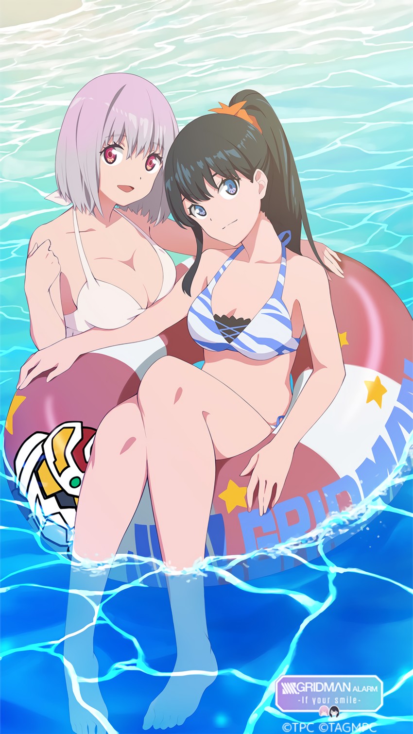 takarada rikka and shinjou akane (gridman universe and 1 more)