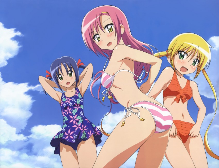 katsura hinagiku, sanzen'in nagi, and nishizawa ayumu (hayate no gotoku! and 1 more)