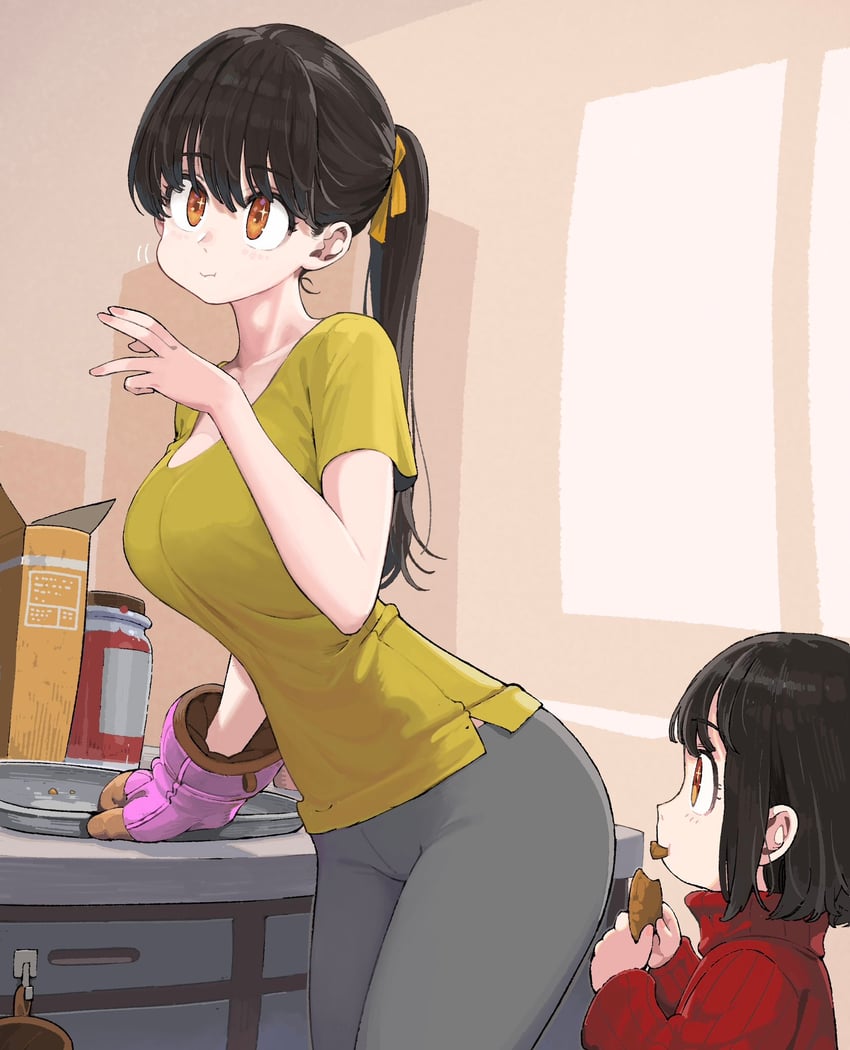 big sister and little sister (original) drawn by jun_(navigavi)