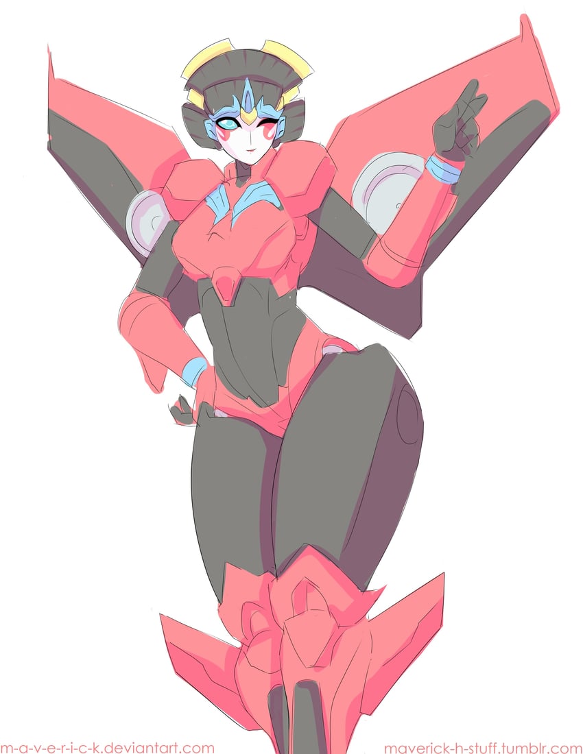 windblade (transformers) drawn by m-a-v-e-r-i-c-k