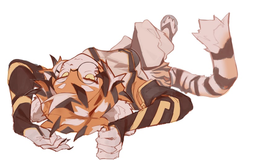 waai fu (arknights) drawn by jianpan_xiafang_de_da_kongge