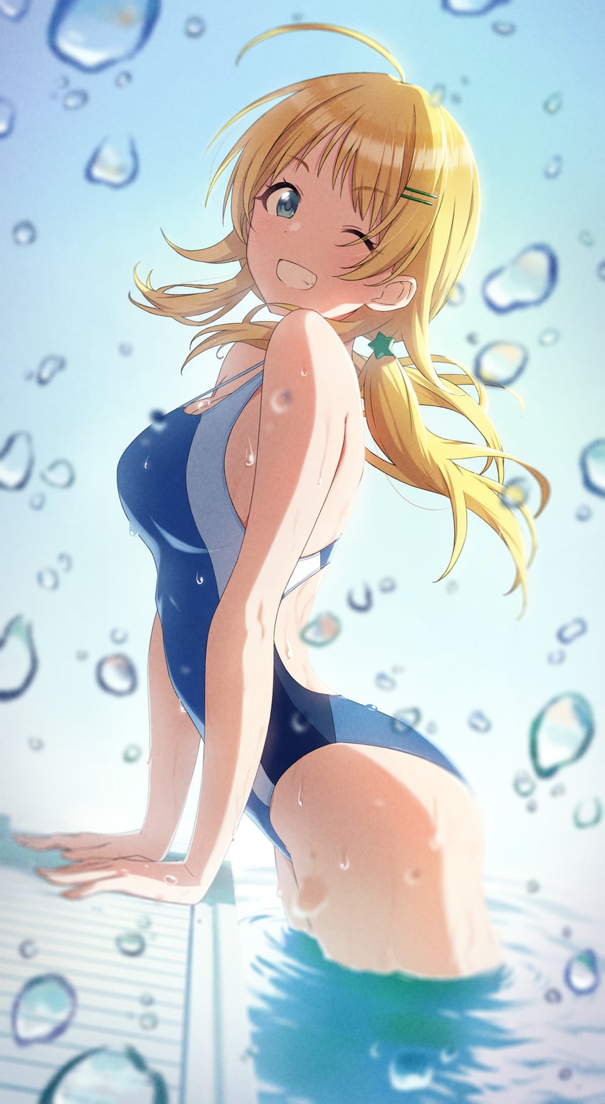 hachimiya meguru (idolmaster and 1 more) drawn by amochin